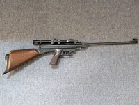 Vintage Gamo 4.5 mm Air Rifle with Scope and Pellets