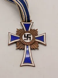 WWII German Cross of Honour of the German Mother in Bronze