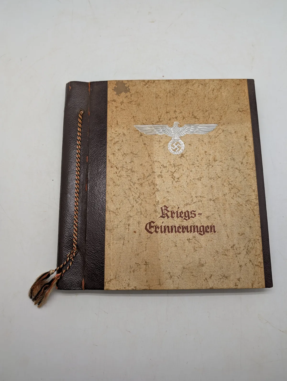 Tysk WWII Kriegs-Erinnerungen Fotoalbum