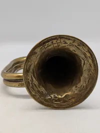 Originalt Hitler Jugend Horn Tysk WW2