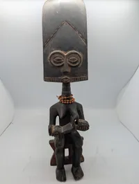 Asante Akua'ba Fertility Figure, Ghana