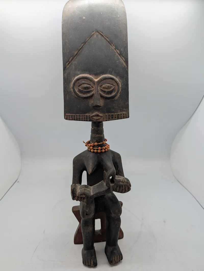Asante Akua'ba Fertility Figure, Ghana