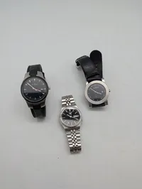Samling af tre herreure fra Seiko og Skagen