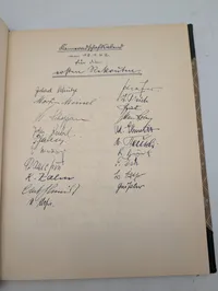 Dansk historisk bog om besættelsestiden, Gæstebogen fra Deutsches Haus