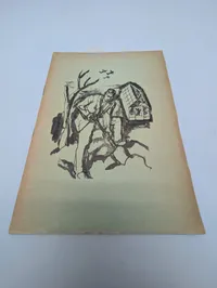 Hans Edvard Teglers, Ruderne knustes i vort drivhus, Signed First Edition 1951
