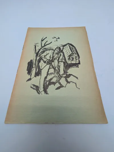 Hans Edvard Teglers, Ruderne knustes i vort drivhus, Signed First Edition 1951