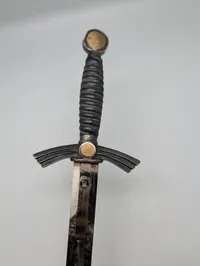 Paul Seilheimer Solingen Luftwaffe Dolk Model 1935, afnazifiseret 