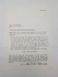 M. W. Mørch & Søn's Efterfølger, Arkivmateriale vedr. 5. Regiment