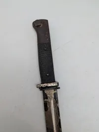 Tysk Mauser K98 Bajonet med trægreb