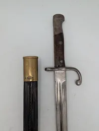 Weyersberg Kirschbaum & Co. Bajonet med læderskede