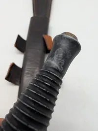WWII British Fairbairn-Sykes 3rd Pattern Commando Dagger with Scabbard tilhørt Holger Danske modstandsmanden Erling Reck-Magnussen ( “Gustav” fra HD-IIIs 5-mandsråd)