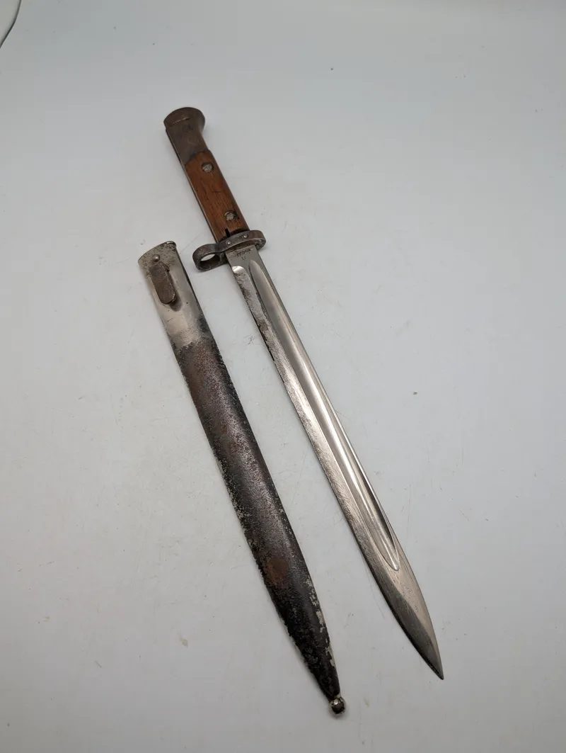Tjekkoslovakisk VZ-24 Bajonet med Skede - CSZ Mærket