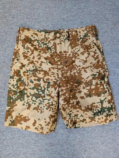 Danish Military M/01 Desert Camouflage Ripstop Cargo Shorts