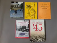 Collection of Five Danish World War II History Books