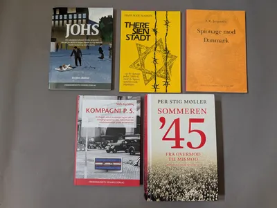 Collection of Five Danish World War II History Books