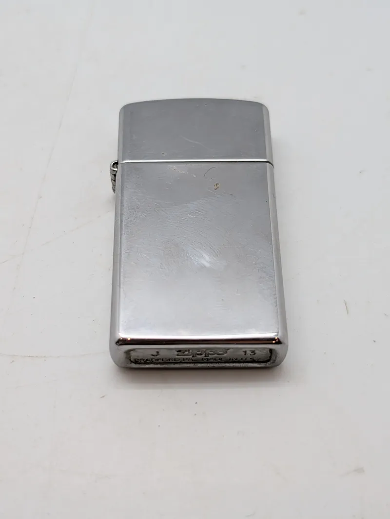 Zippo Chrome Lighter, Bradford PA, Model J 13
