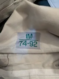 Dansk Forsvaret M/69 Tjenesteuniform med faldskærmsemblemer