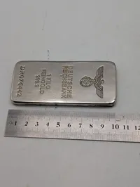 Deutsche Reichsbank 1 Kilo Feingold replika bar