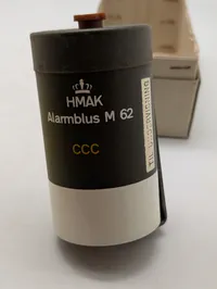 HMAK Alarmblus M/62 med tilhørende manual til Alarmmine M/87