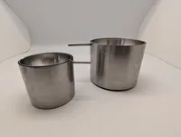 Stelton Cylinda-Line askebægre af Arne Jacobsen