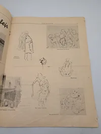 Tre eksemplarer af det danske modstandsblad Frit Danmark fra 1945-1946
