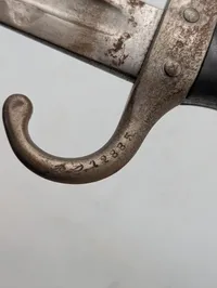 Original fransk model 1892 bajonet