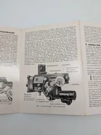 WWII German Junkers VS 11 Luftschraubenanlage-Karte Document
