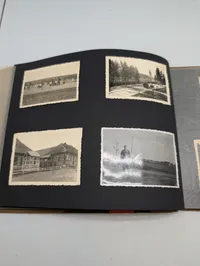 Tysk fotoalbum med portrætter af soldater fra 2. verdenskrig
