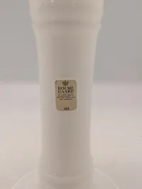Holmegaard hvid opalglas lysestage, model 293