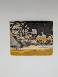 WWII Military Ephemera Lot: Battle of Britain, Iwo Jima, and Invasion Craft