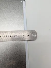 Achtung Minen metalskilt med kranium og korslagte knogler
