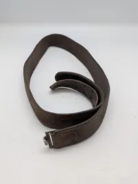 Tysk WW2 Militær læderbælte med metalspænde