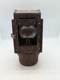 Tysk Bakelit Karbidlampe fra 2. Verdenskrig