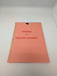 Chr. Kisling & Marvin Madsen, Pressen om Holger Danske, Limited Edition Book tilhørt Holger Danske modstandsmanden Erling Reck-Magnussen ( “Gustav” fra HD-IIIs 5-mandsråd)