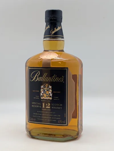 Ballantine's Special Reserve 12 Års Blended Scotch Whisky, 1 Liter