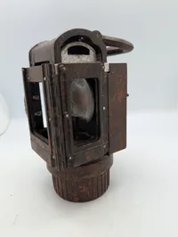 Tysk Bakelit Karbidlampe fra 2. Verdenskrig