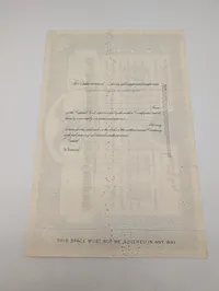 The May Department Stores Company 100 Aktier Aktiebrev fra 1933