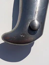 Dansk Model 1867 bajonet med serienummer 40 B 597