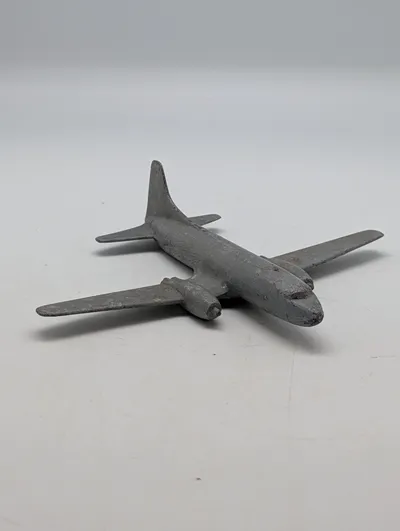 Dansk Militær Flyvevåbnet (FKP) Støbt Metal Flymodel, til flykending 