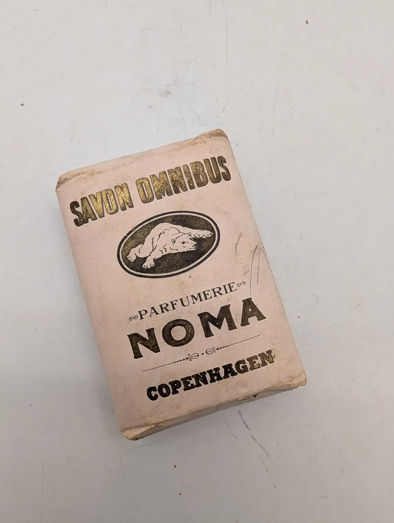 Vintage Savon Omnibus Bar Soap by Parfumerie Noma Copenhagen fra Anden Verdenskrig 