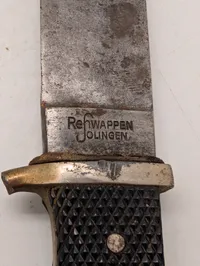 Rehwappen Solingen Dolk med Metalskede