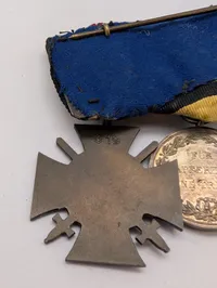 Tysk WWI Medaljegruppe med Jernkorset af 2. Klasse og Hindenburgkorset