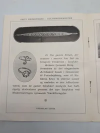 Fritz Heimbürger, Juvelerer og Guldsmedemester, illustreret varekatalog