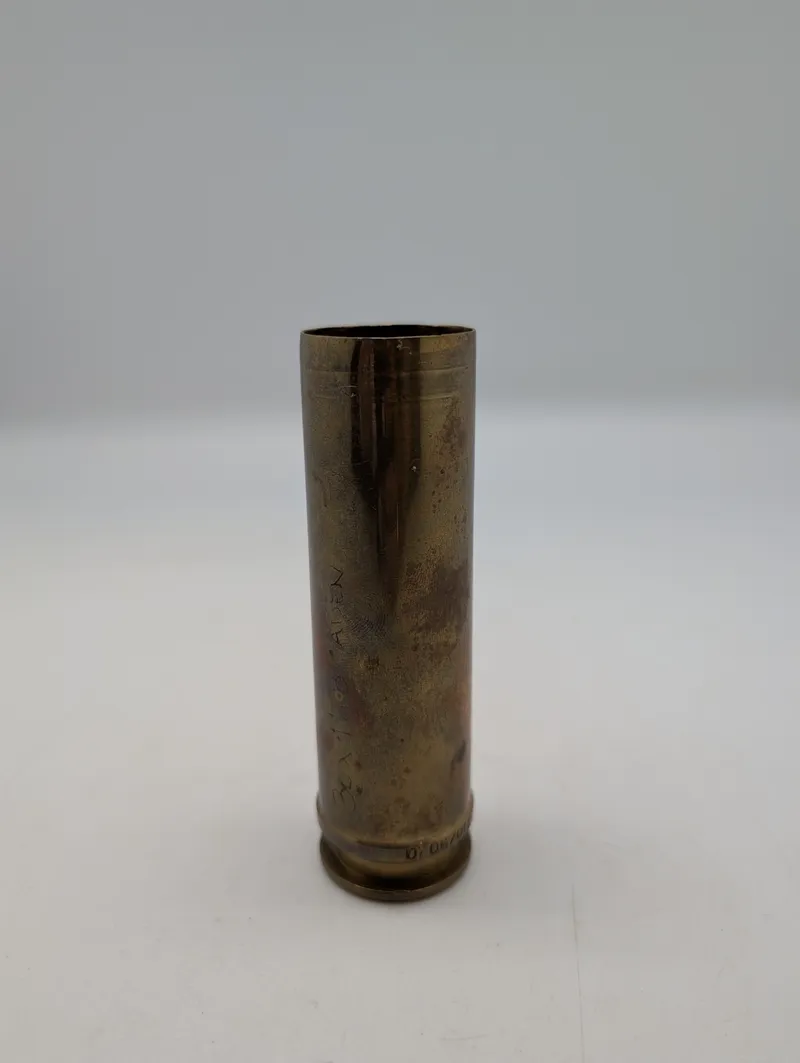 Britisk 30mm ADEN Kanonhylster i Messing