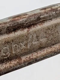 Fem tyske 7,92x57mm Mauser deaktiveret  på laderamme