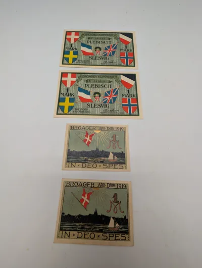 Slesvig Plebiscit Nødpenge, Broager Kommune 1919-1920