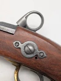 Dansk Model 1848 Perkussionspistol med Krone og R-stempel, MODEL 
