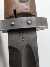 Tjekkoslovakisk VZ-24 Bajonet med Skede - CSZ Stemplet