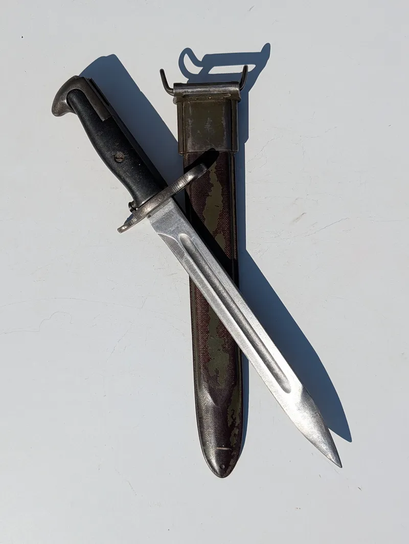 Amerikansk M1 Garand Bajonet fra Utica Cutlery