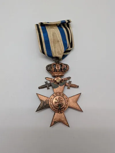 Bayerisk Militærfortjenstkors 3. Klasse med Sværd og Krone